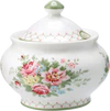 Greengate Sugar pot / Zuckerdose Aurelia white