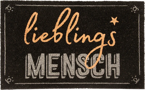 Pad Lifestyle Fußmatte, Liebling