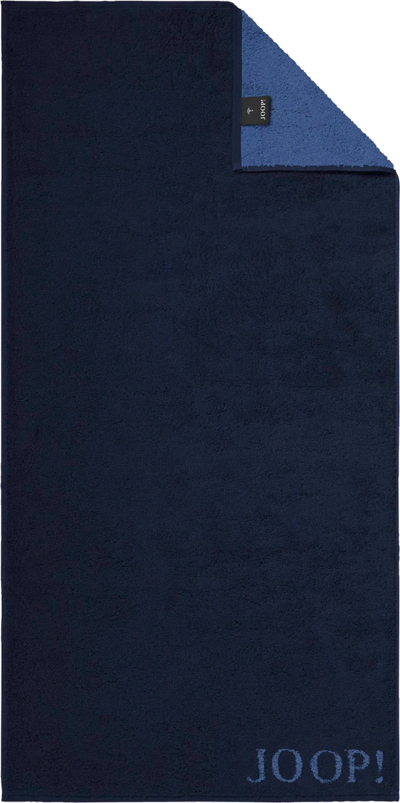 JOOP! Classic Doubleface 1600-14 in Navy: Eleganter Luxus für Ihr Bad