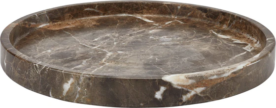 Aquanova Hammam Tablett rund braun