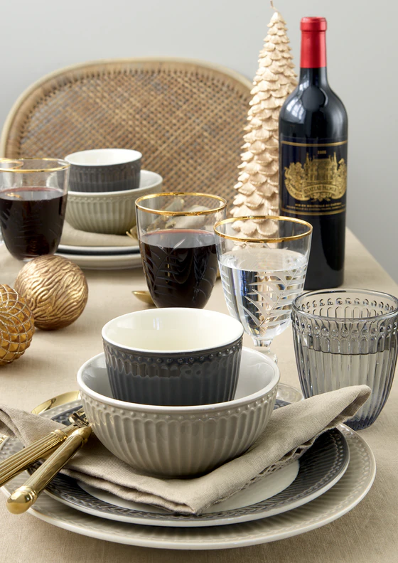 Greengate Water  / Wasserglas Alice grey