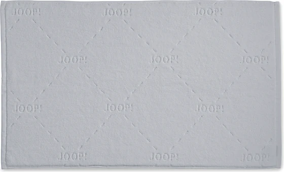 JOOP! Dash 73 Badteppich in Silber – Modernes Design, hochwertige Baumwolle