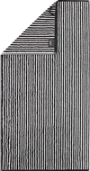 Cawö Zoom Streifen 121-97 Frottiertücher in Schwarz: Eleganz & Komfort