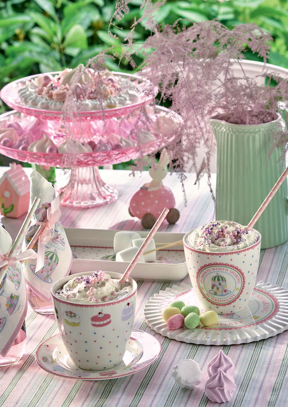 Greengate Servierteller Small Tenna White