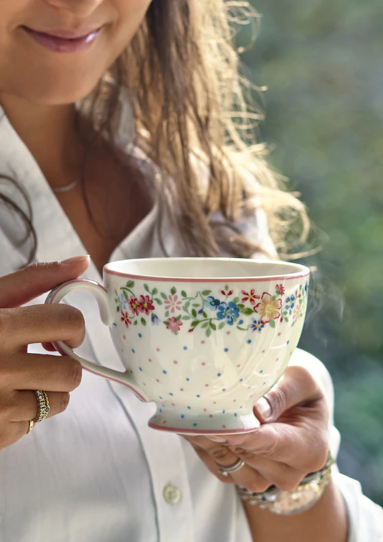 Greengate Milchkännchen Belle White