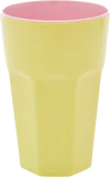 Rice Becher Soft Yellow and Pink Two Tone Tall