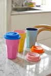Rice Becher Soft Yellow and Pink Two Tone Tall