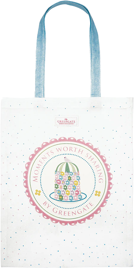 Greengate Tasche Baumwolle Tenna White