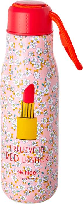 Rice Thermo Trinkflasche Pink