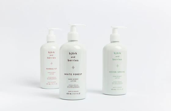 Björk & Berries Herbalist Hand & Body Lotion 