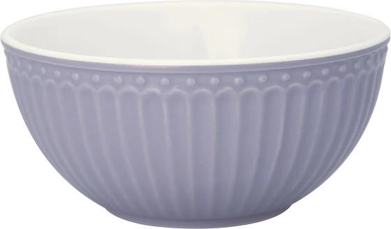 Greengate Cereal bowl Alice Lavender