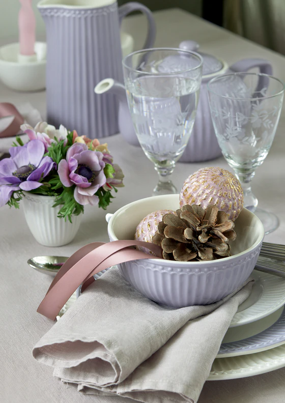 Greengate Cereal bowl Alice Lavender