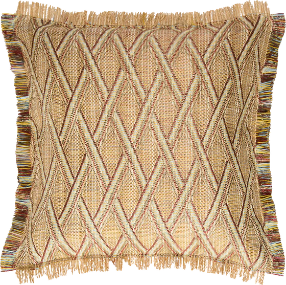 PAD TULUM Natural / Mint Kissenhülle 45x45 cm