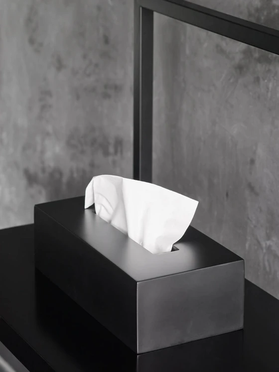 Aquanova MOON Kosmetiktuchbehälter  Black