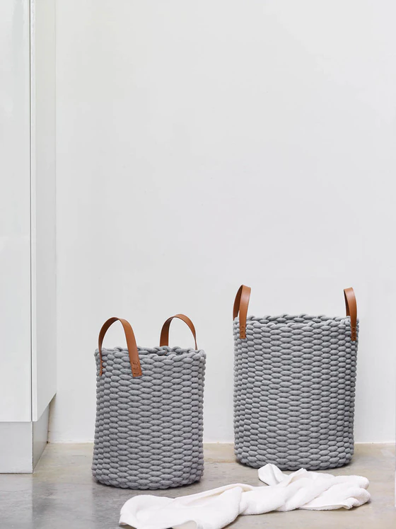 Aquanova RUDON Wäschekorb 43 L 92 Grey