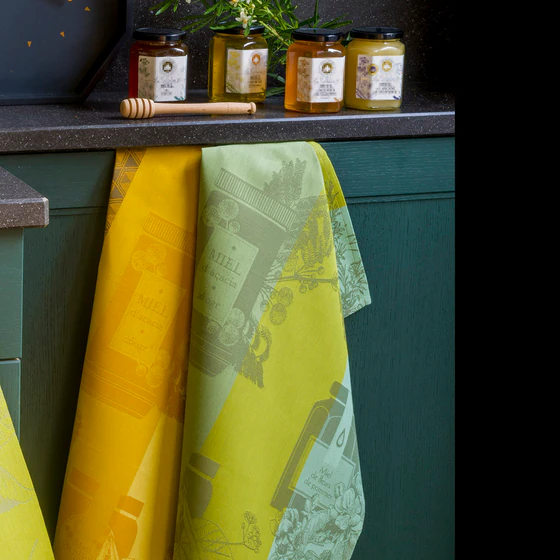 Le Jacquard Francais MIEL DE NECTAR Orange / Miel Schürze