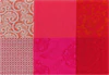 Le Jacquard Francais FLEURS DE KYOTO Cherry Tischset beschichtet