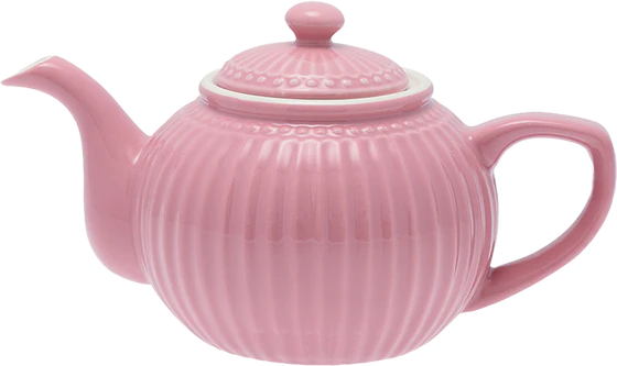 Greengate ALICE Dusty rose Teekanne