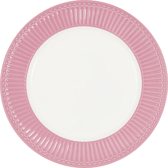 Greengate Plate Alice dusty rose 23 cm