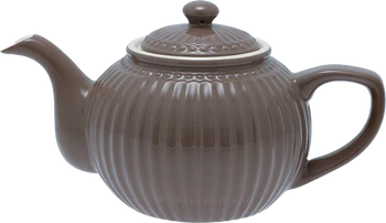 Greengate Teapot Alice dark chocolate