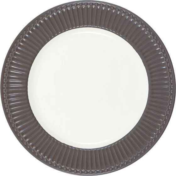 Greengate ALICE Dark chocolate Speiseteller 26,5 cm 