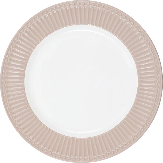Greengate ALICE Creamy fudge Plate 26,5 cm 
