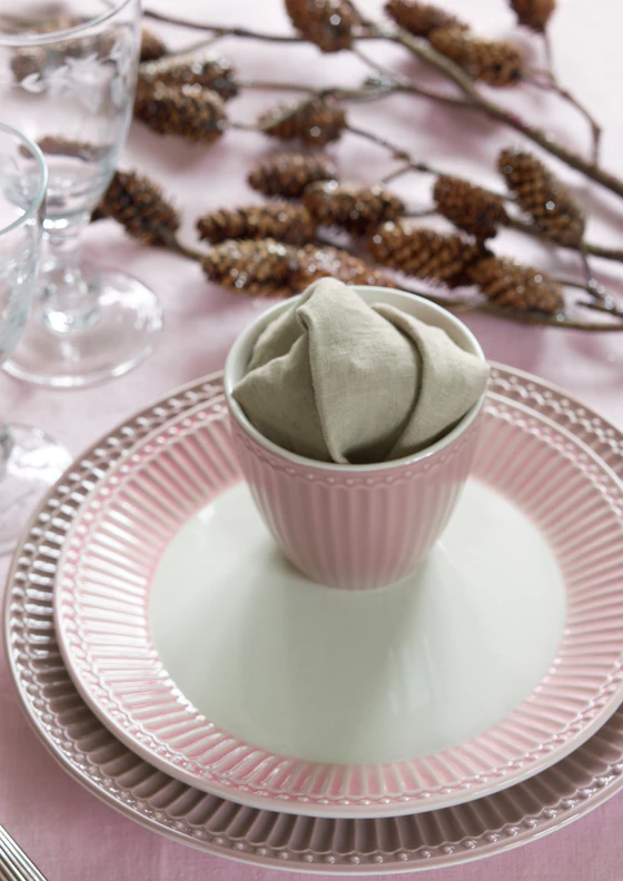 Greengate ALICE Creamy fudge Plate 26,5 cm 