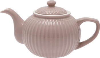 Greengate Teapot Alice Hazelnut brown