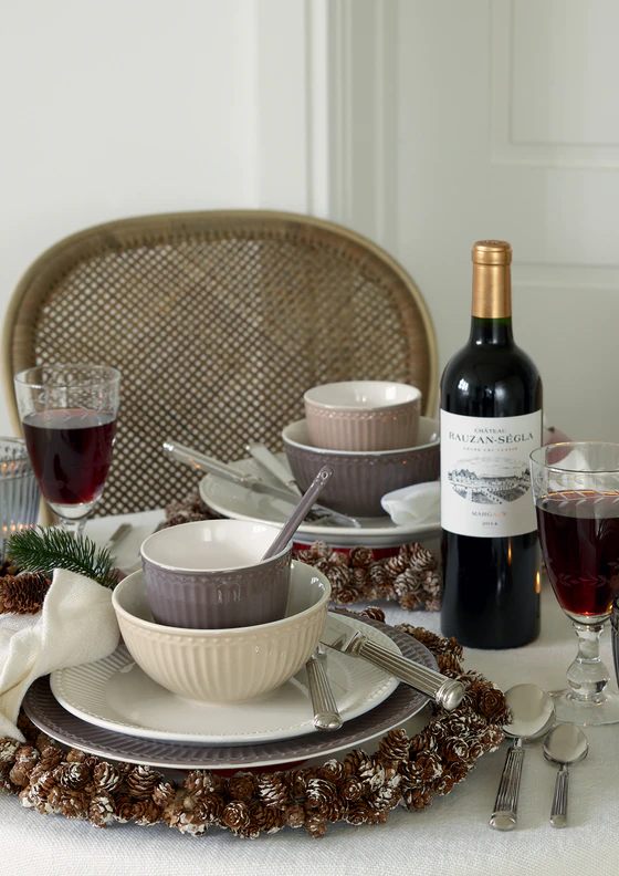Greengate Plate Alice Hazelnut brown  23 cm