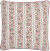 Greengate Cushion Ellie white 40x40cm with embroidery