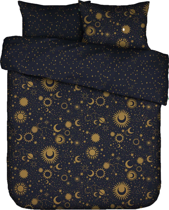 Cover&Co LUNA TIC Nightblue Bettwäsche 