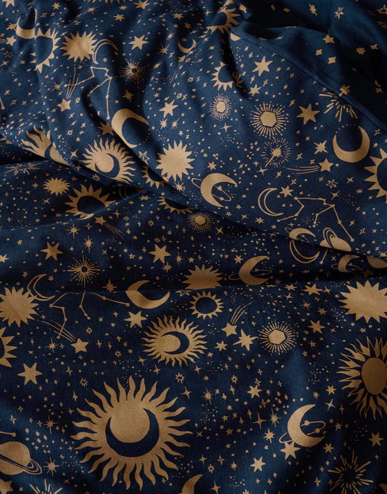 Cover&Co LUNA TIC Nightblue Bettwäsche 