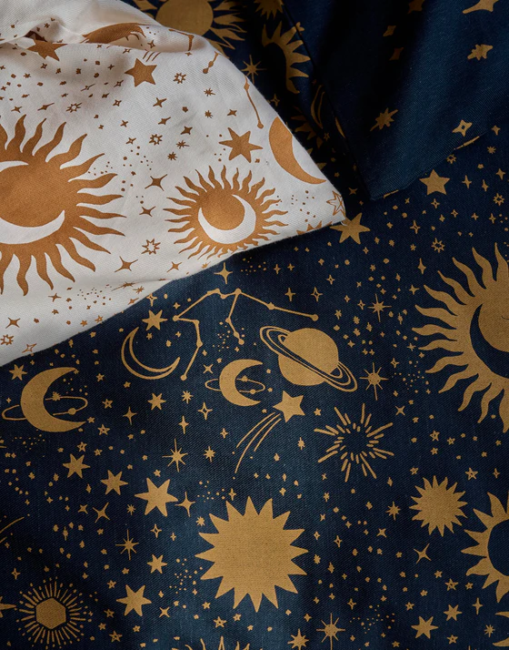 Cover&Co LUNA TIC Nightblue Bettwäsche 
