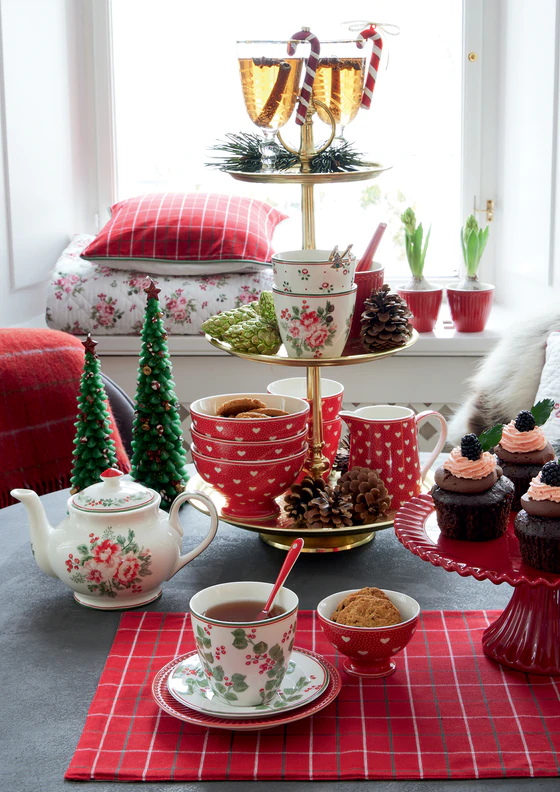 Greengate CHARLINE White Zuckerdose