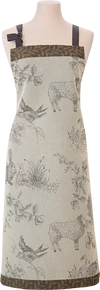 Le Jacquard Francais Josephine Grey / Hirondelle Küchenschürze