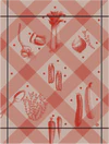 Le Jacquard Francais Légumes au jardin Red / Tomate Geschirrtuch