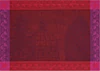 Le Jacquard Francais Symphonie Baroque Maroon / Opera Tischsets 
