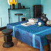 Le Jacquard Francais Symphonie Baroque Dusk / Crepuscule Tischdecke 