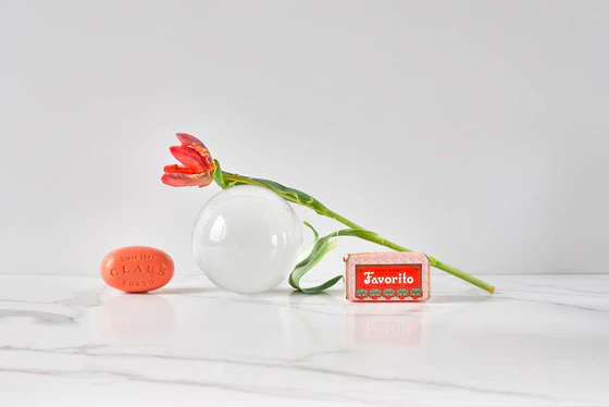 Claus Porto Favorito Red Poppy Seife