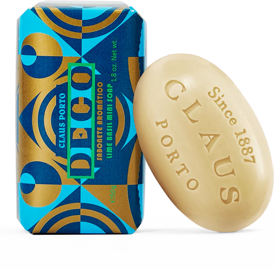 Claus Porto Deco Lime Basil Seife