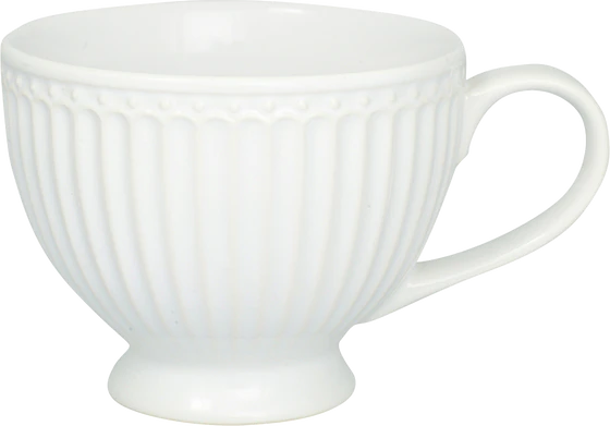 Greengate  Alice White Tea cup