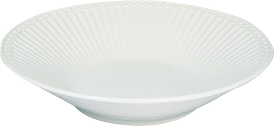 Greengate Alice White Pasta Teller
