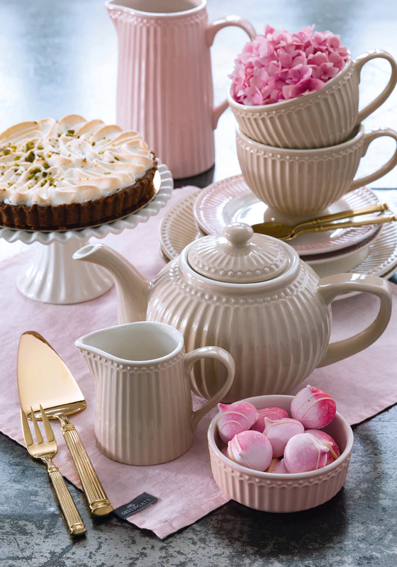 Greengate Alice Creamy fudge  Auflaufform 2er Set - small