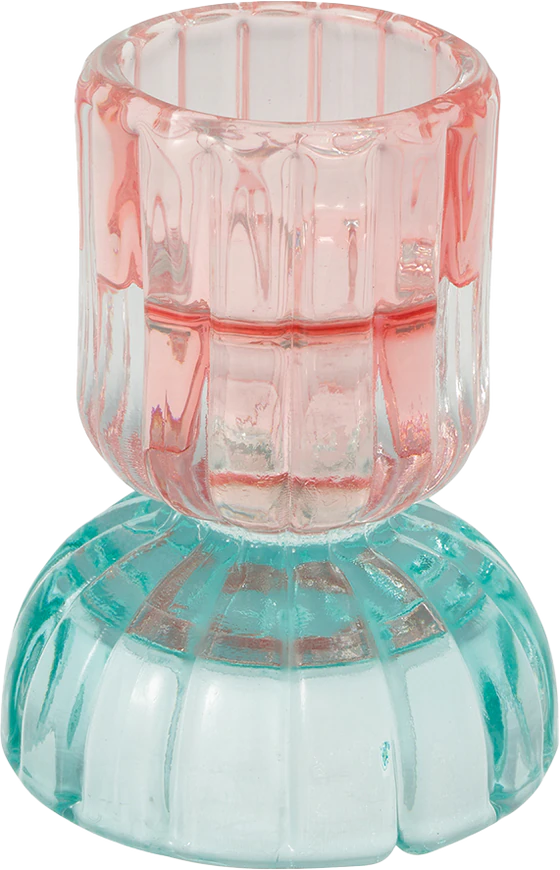 Greengate Kerzenhalter pale pink upside down