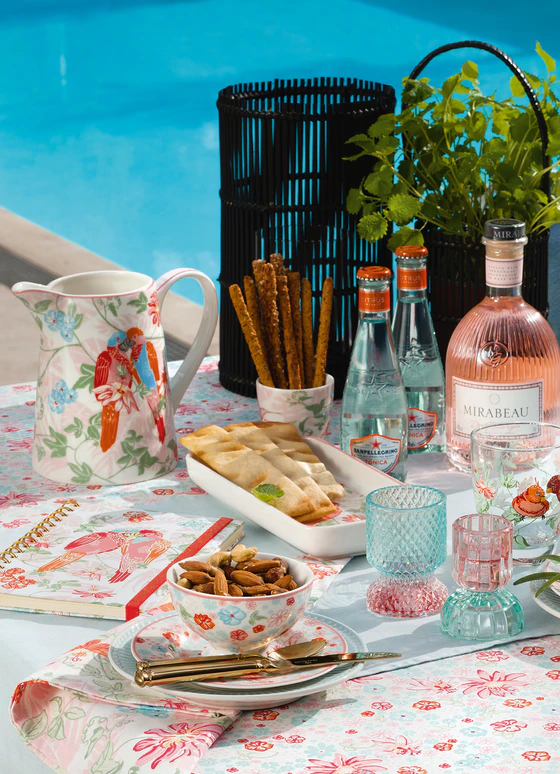 Greengate Kerzenhalter pale pink upside down