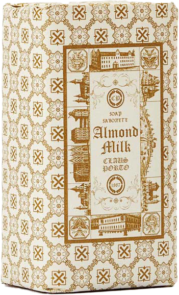 Claus Porto Double Almond Milk Wax Sealed Seife