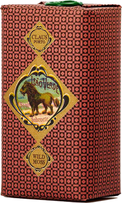 Claus Porto Leão Verde Wild Moss Wax Sealed Seife