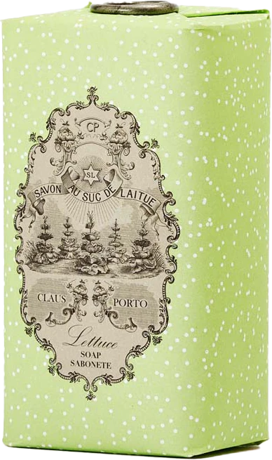 Claus Porto Spring Lettuce Wax Sealed Seife 