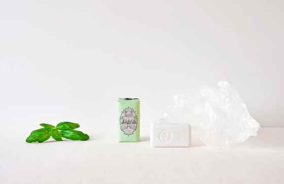 Claus Porto Spring Lettuce Wax Sealed Seife 
