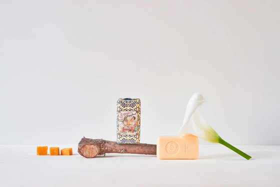 Claus Porto Barbear Grapefruit Fig Wax Sealed Seife